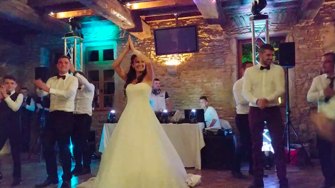 Show de danse au mariage de Mélanie et Anthony